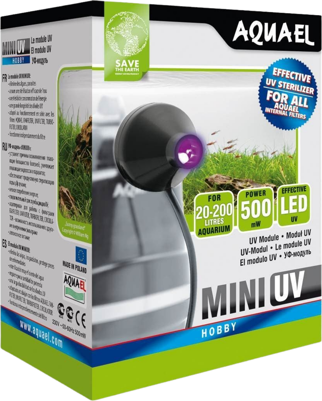 Aquael Stérilisateur MINI UV