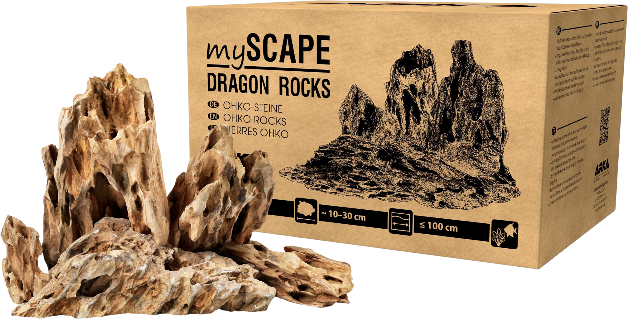ARKA myScape-Rocks Dragon Ohko-Gestein - 10kg