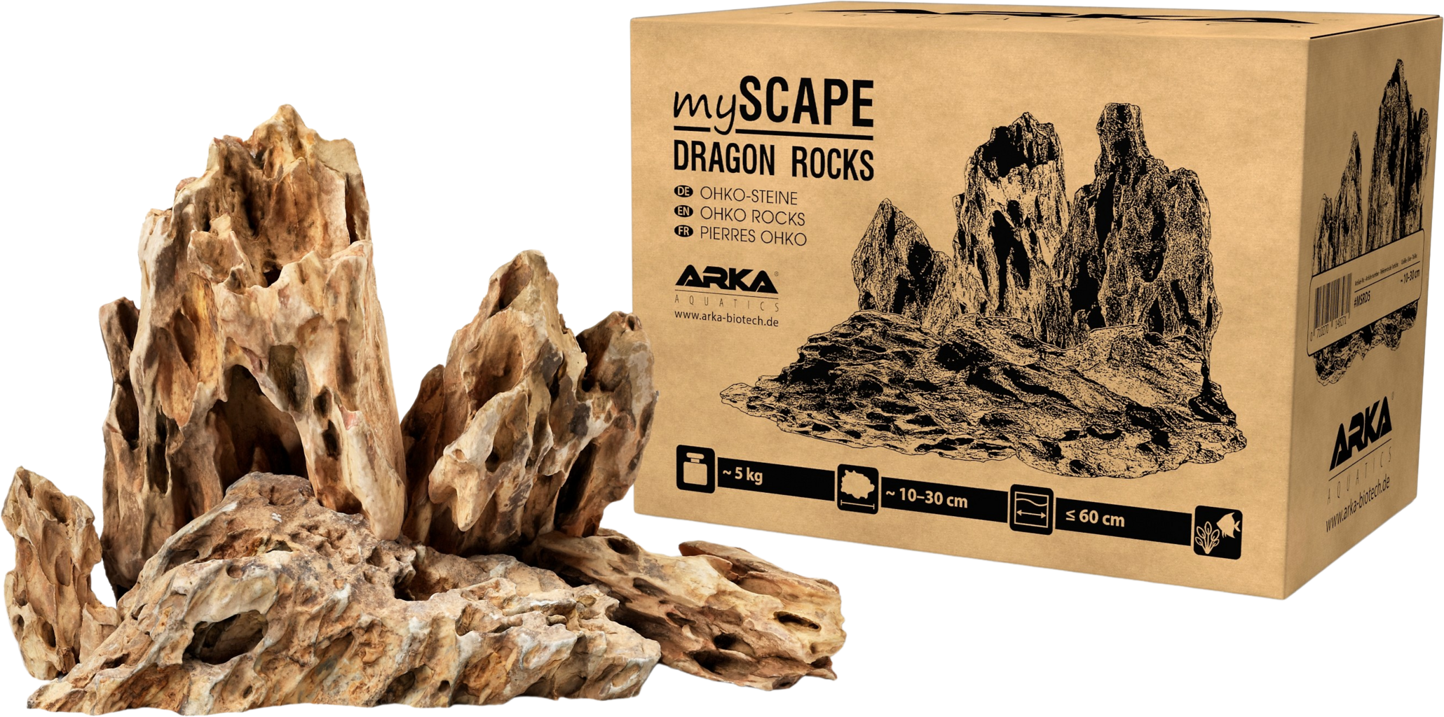 ARKA myScape-Rocks Dragon Ohko-kő