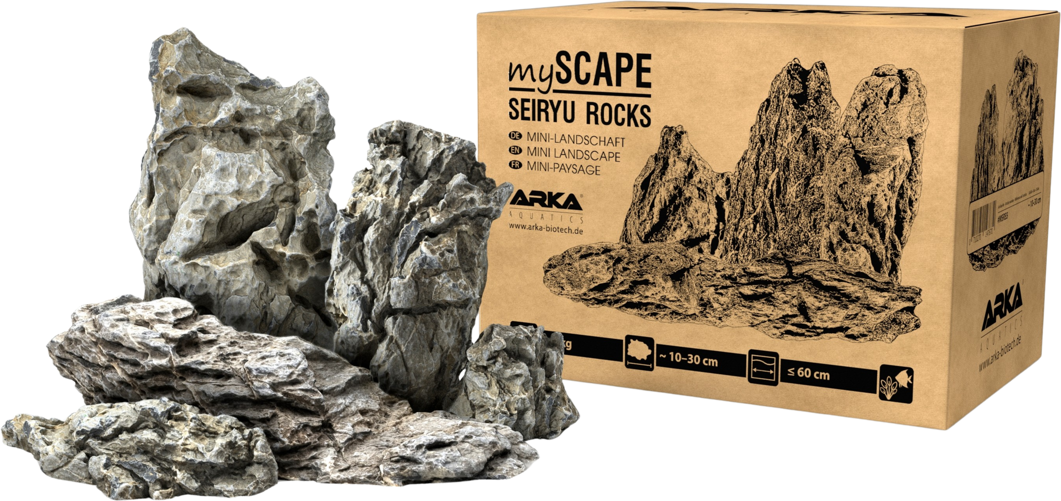 ARKA myScape-Rocks Seiryu mini táj