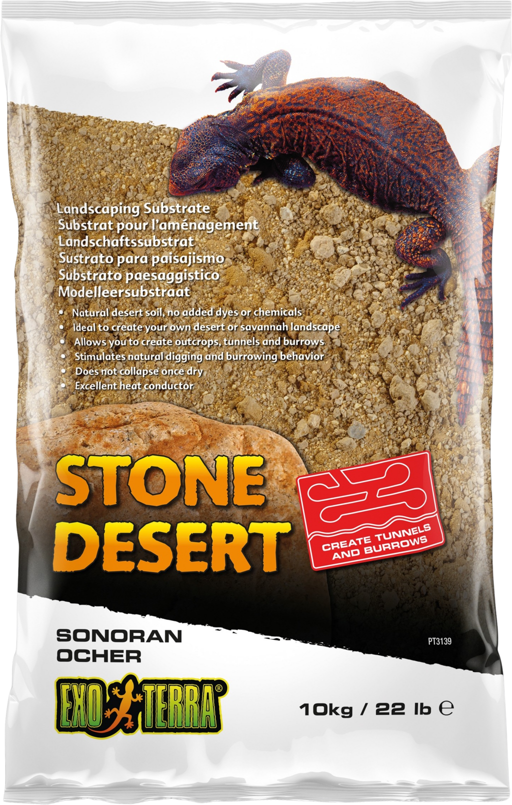 Exo Terra Sonoran Ocher Stone Desert - 10 kg