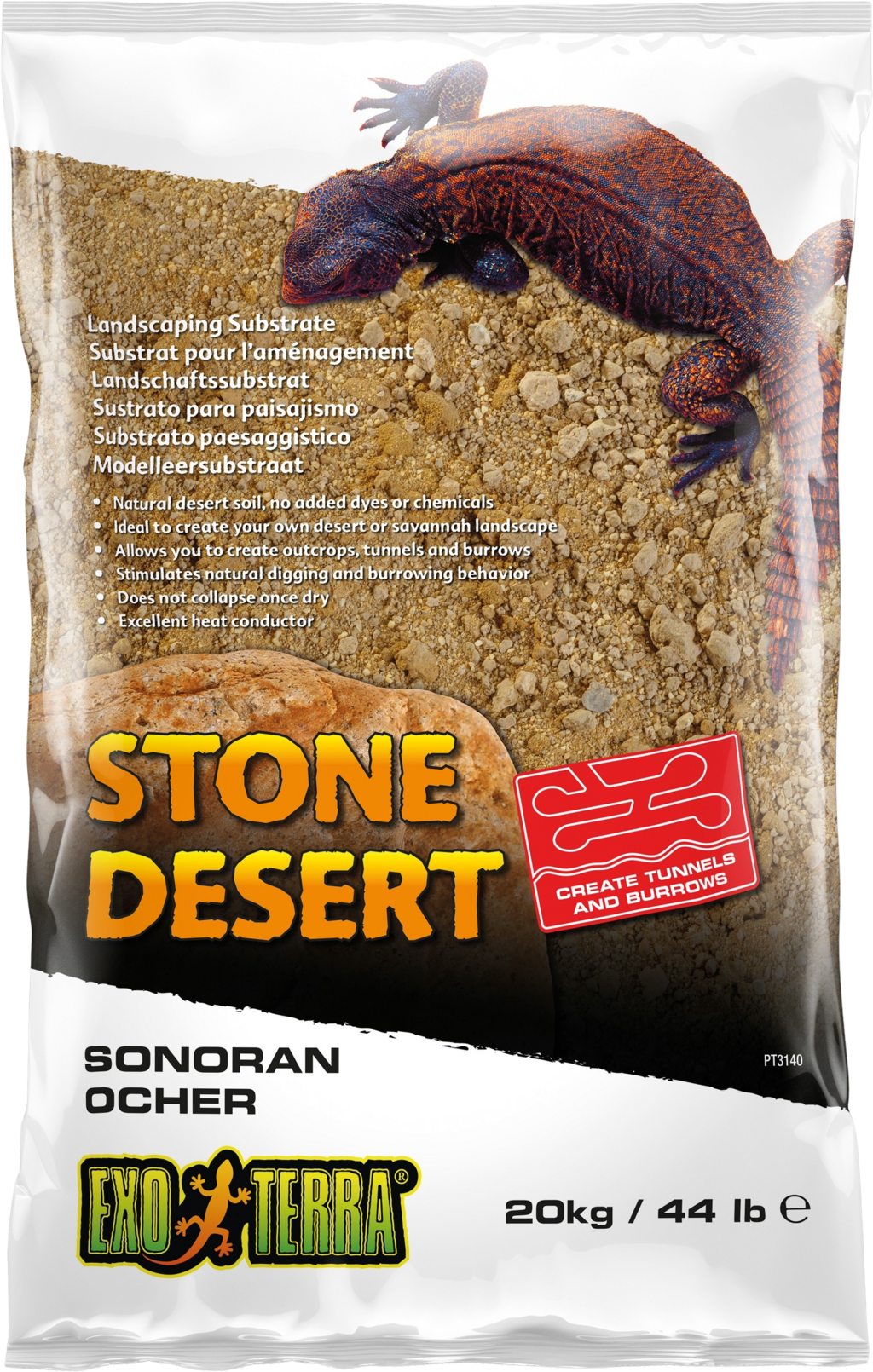 Sonoran Ocher Stone Desert, 20 kg