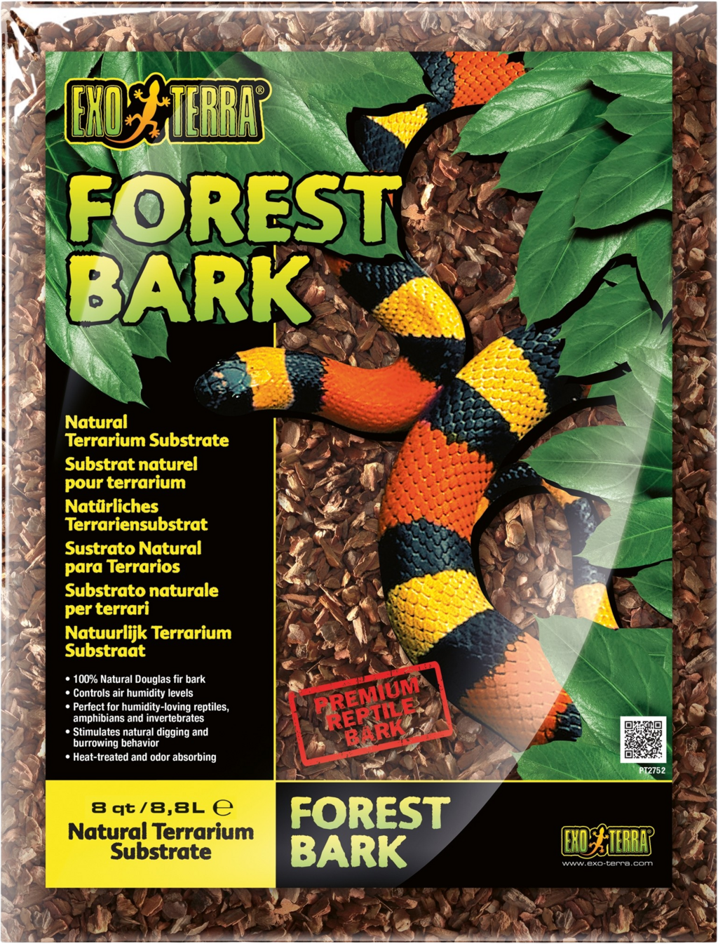 Terrarium Substrat Forest Bark - 8,8 l