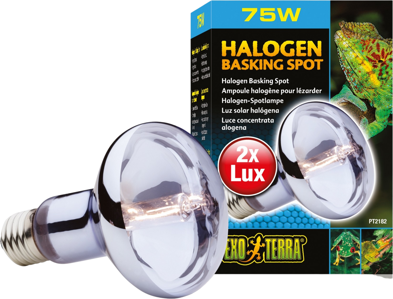 Exo Terra Sun Glo Halogen - 75 W
