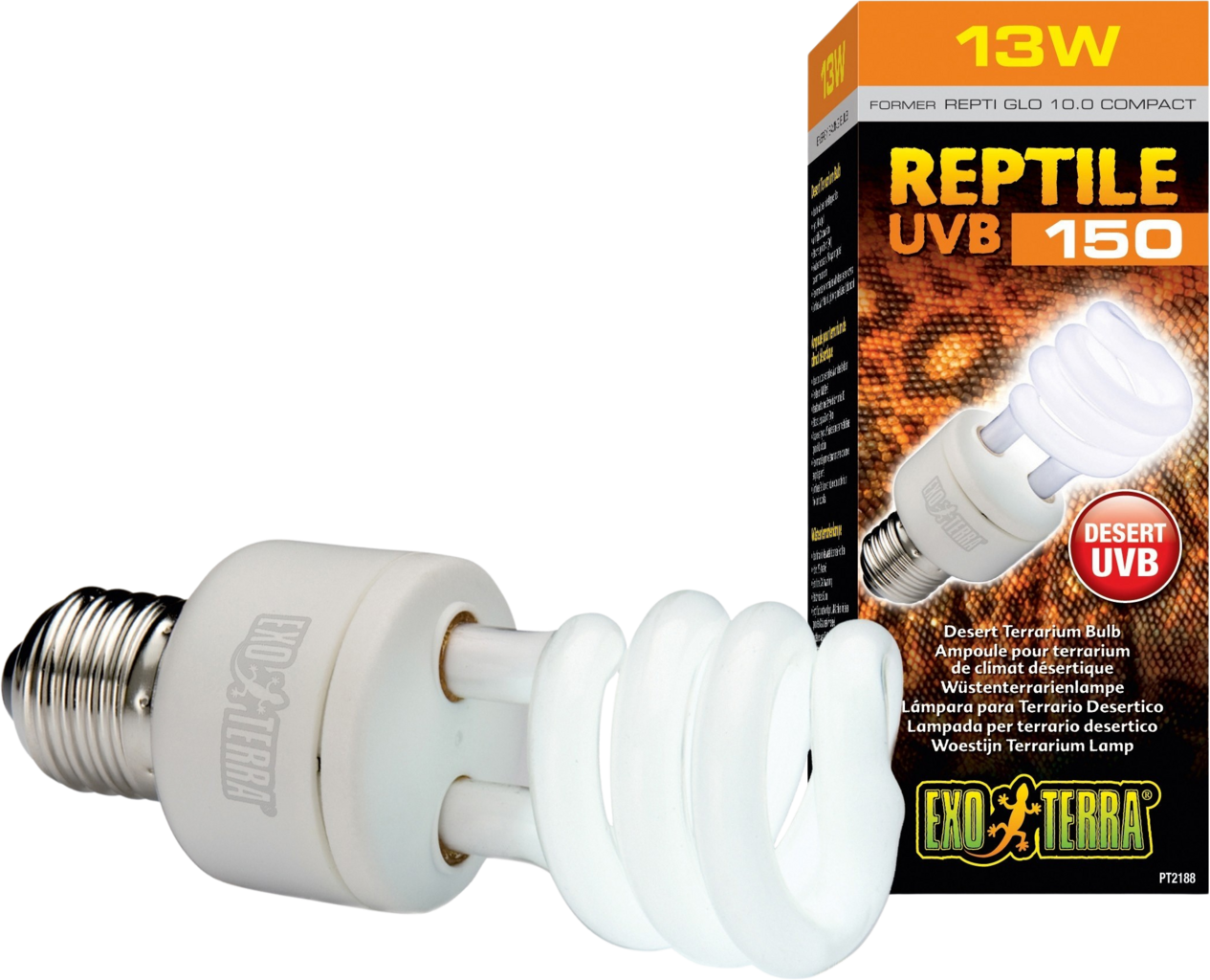 Exo Terra Reptile UVB 150 - 13 W/E27