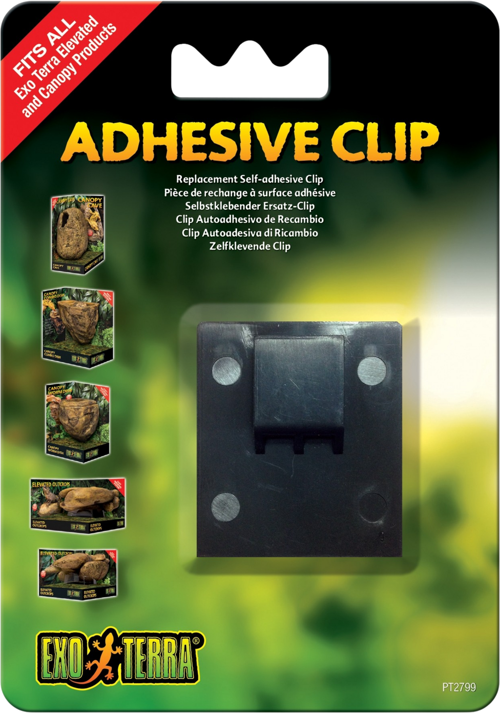 Exo Terra Clip Autoadhesivo - 1 ud.