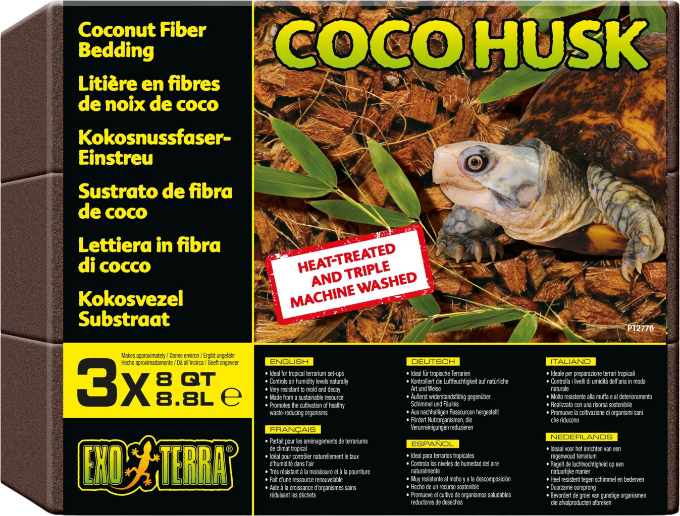 Exo Terra Kokoschips - 3er-Pack