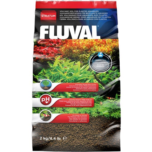Fluval Stratum Soil Substrate - 2 kg