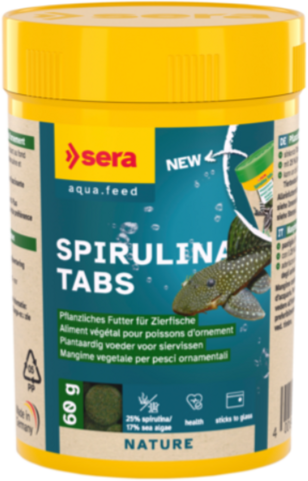 Sera Spirulina Tabs Nature - 60 g