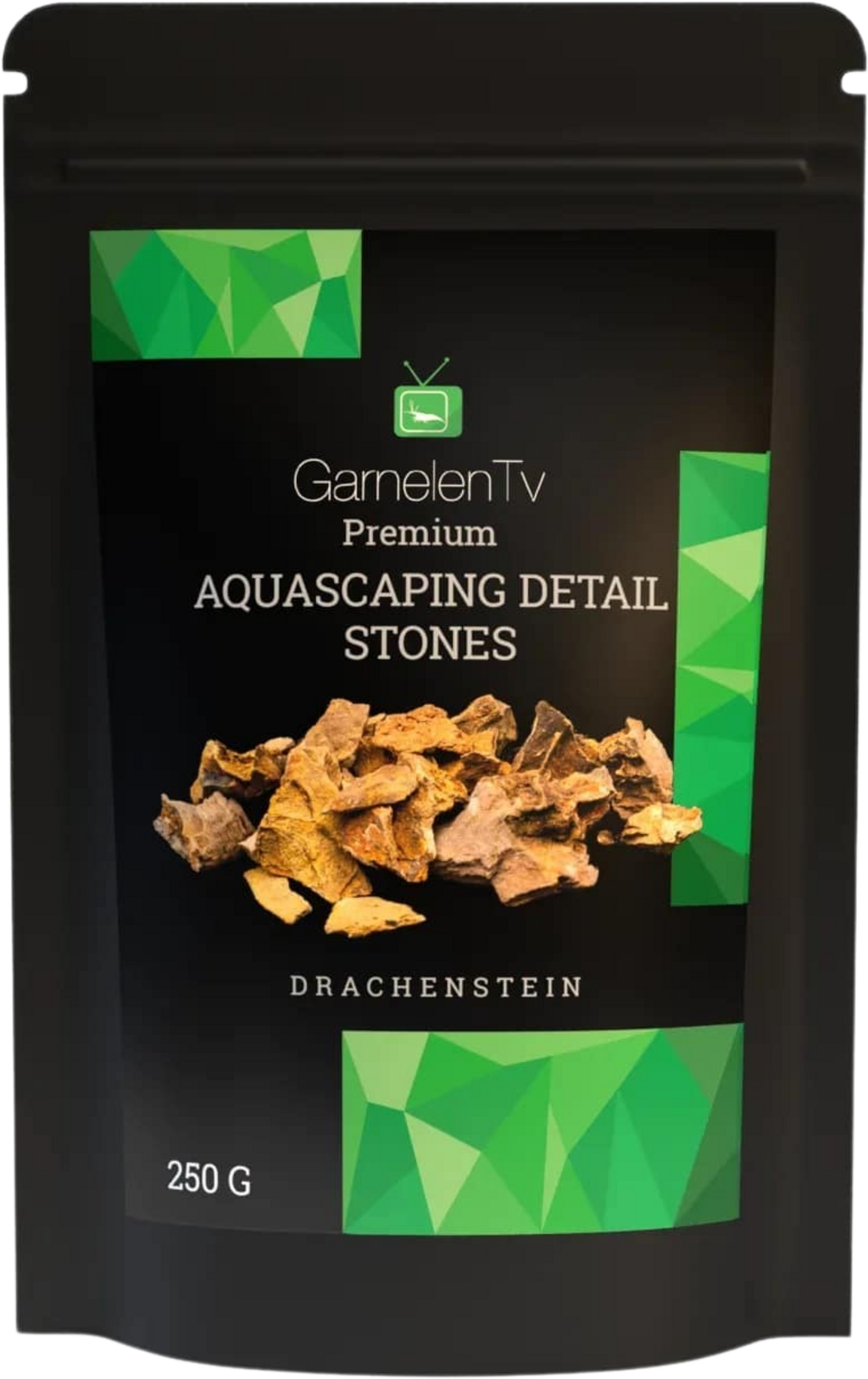 Premium Aquascaping Detail Stones - Dragon Stone 3-7 mm - 250 g