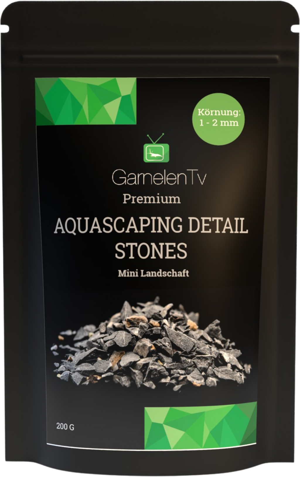 Premium Aquascaping Detail Stones - Mini Paesaggio 1-2 mm