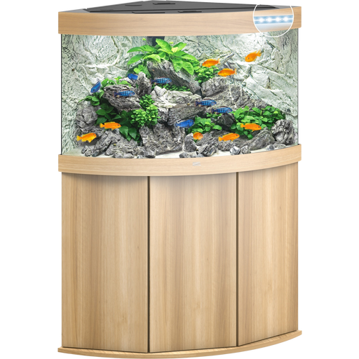 Juwel Trigon 190 LED Kombination - helles Holz