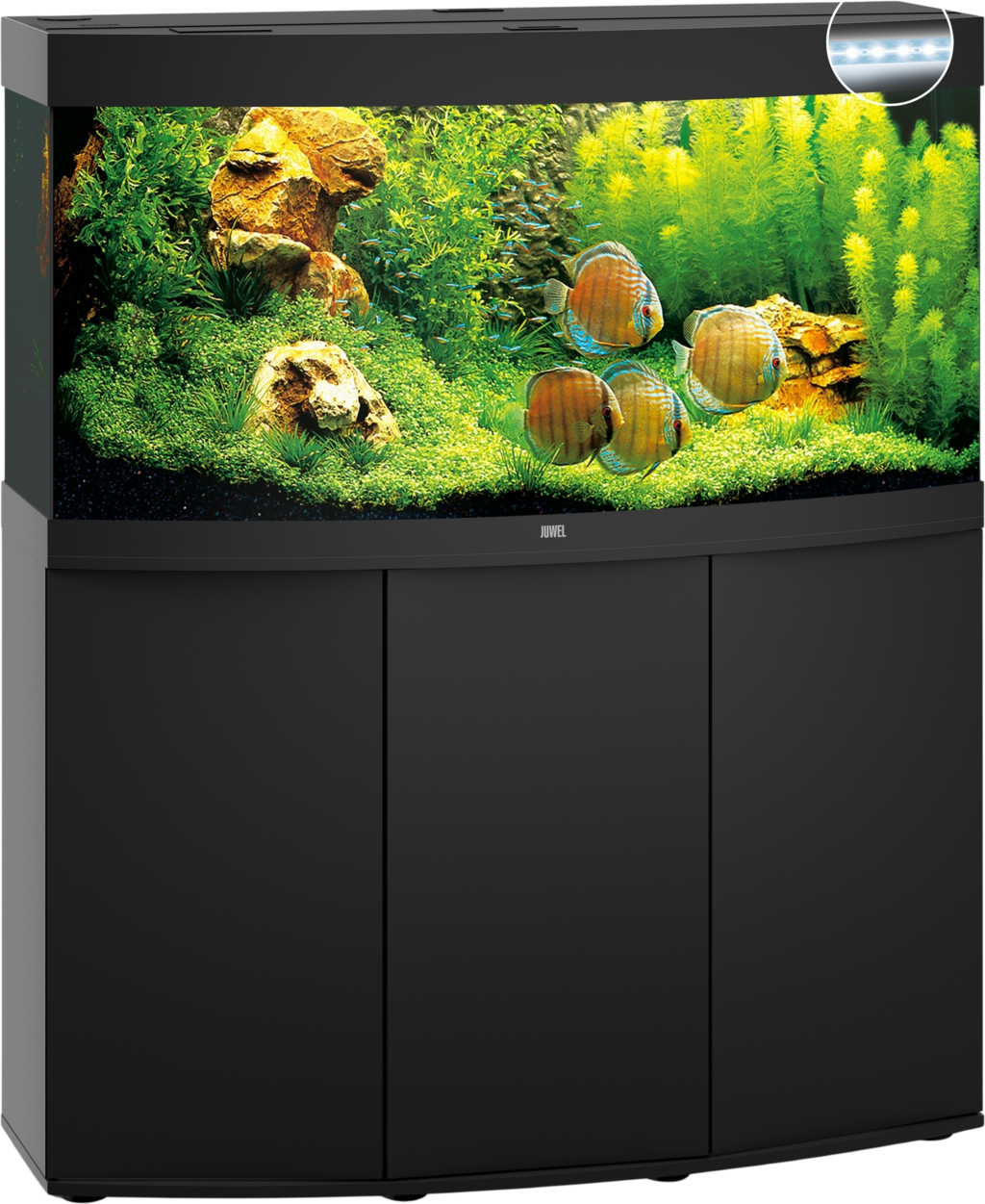 Juwel Vision 260 LED Kombination - schwarz