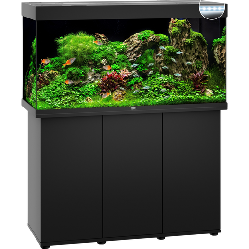 Juwel Aquarium LED Rio 350 avec Meuble - noir