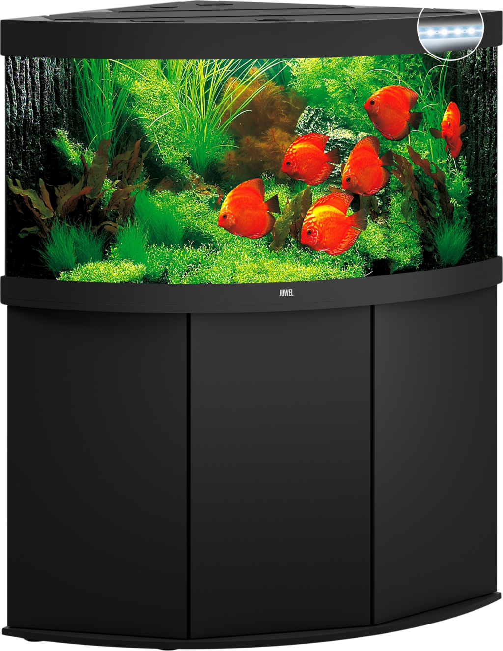Juwel Aquarium LED Trigon 350 avec Meuble - noir