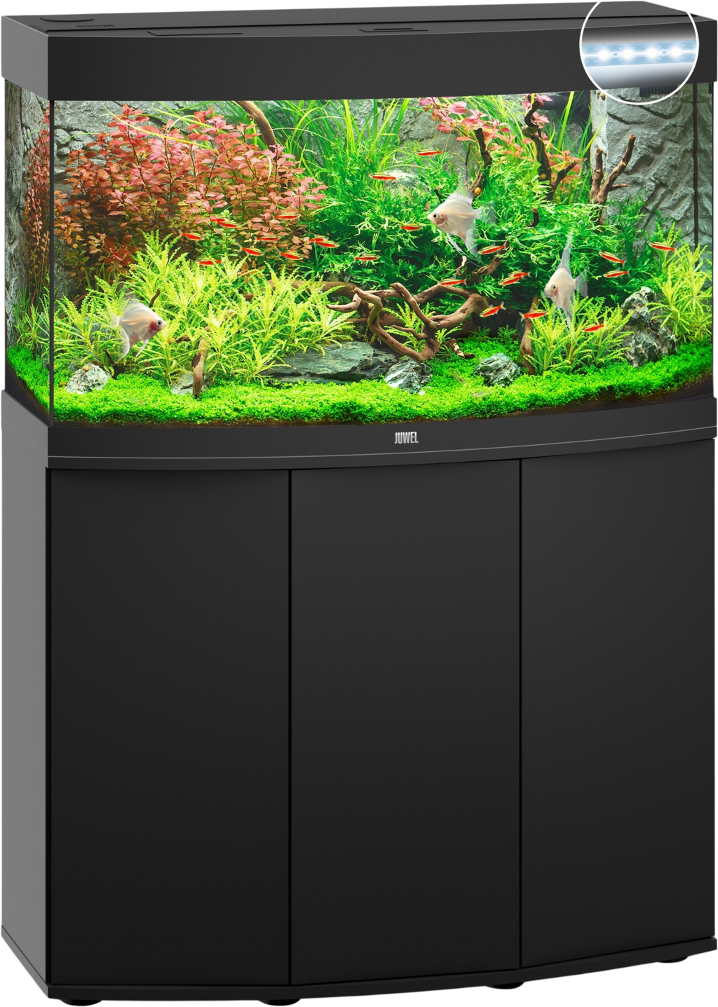 Juwel Vision 180 LED Kombination - schwarz
