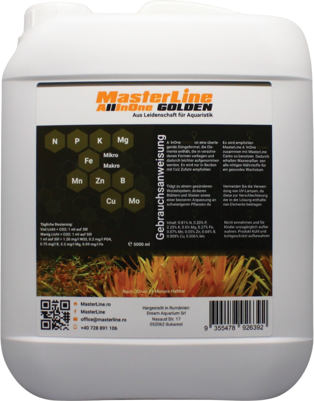 MasterLine AllinOne Golden - 5.000 ml