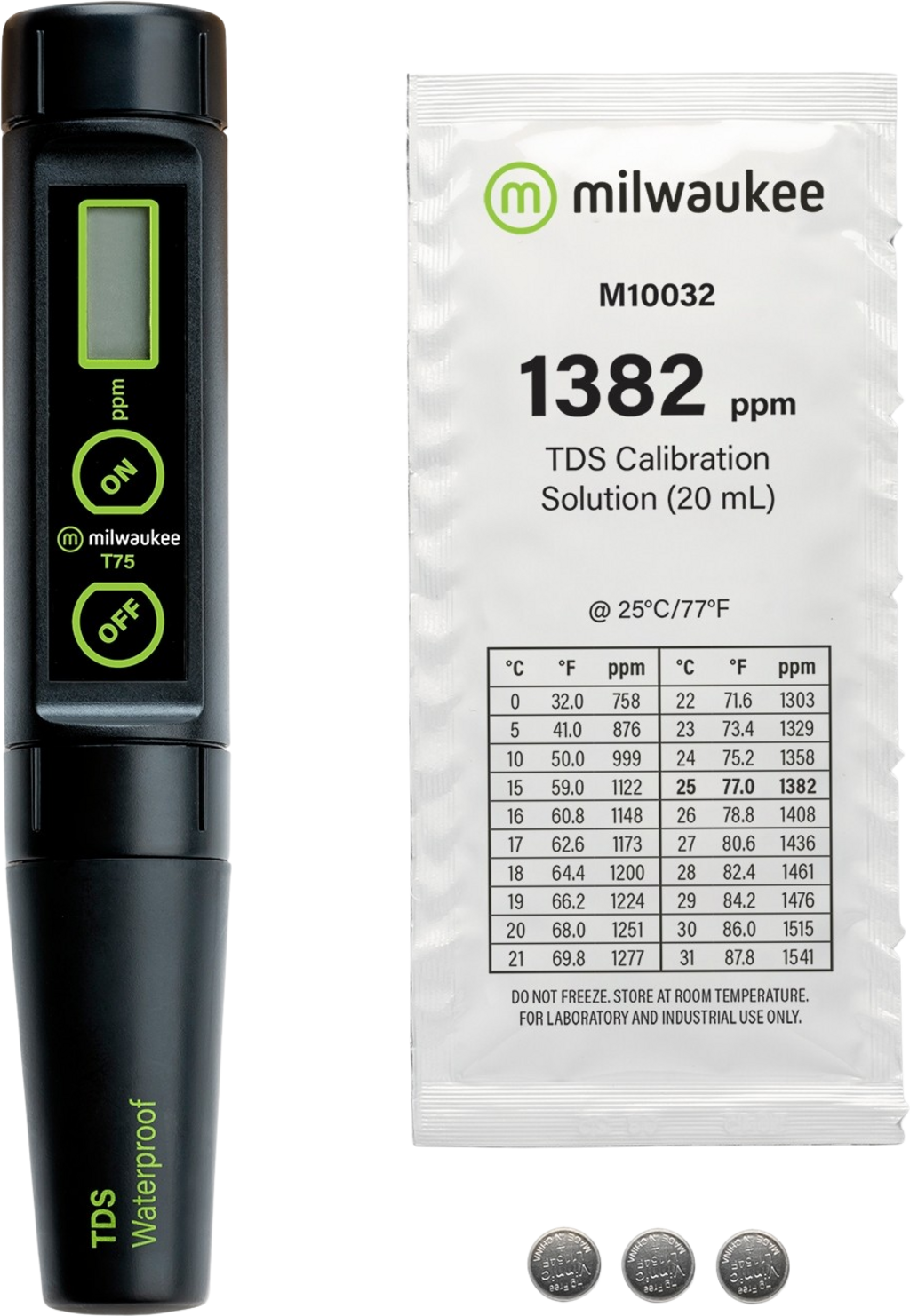 Milwaukee Misuratore T75 TDS - Waterproof - 1 pz.