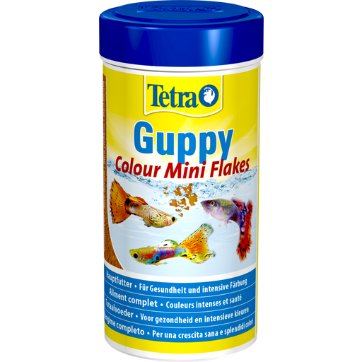 Tetra Guppy Color Mini Flakes - 250 ml