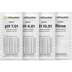 Milwaukee Starter Pack PH Puffer Lösungen 20ml - 25 Stk
