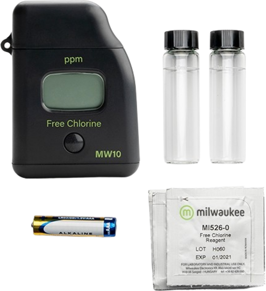Milwaukee Fotómetro Cloro Libre MW10
