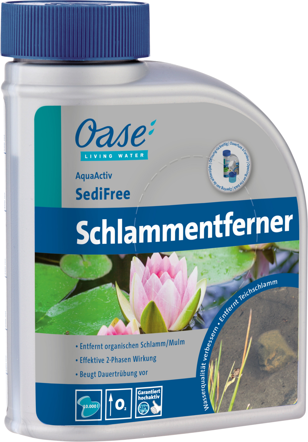 AquaActiv SediFree Schlammentferner 500 ml - 500 ml