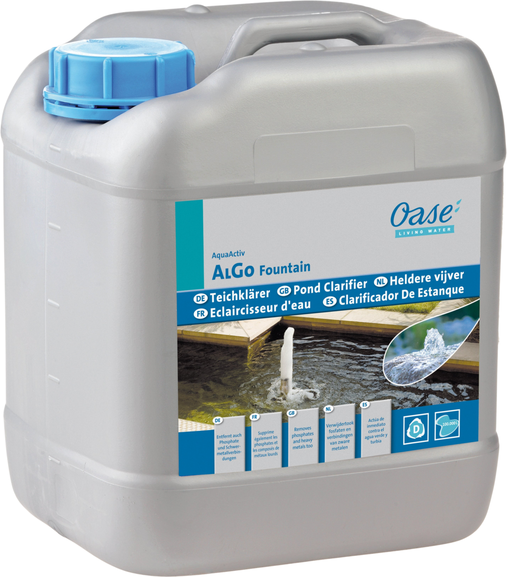 AquaActiv AlGo Clarificador Fuente Estanque 5L