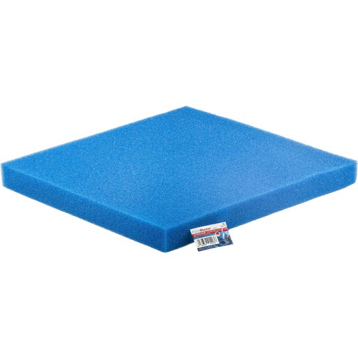 Papillon Filterschaum blau 50x50x5 cm - grob