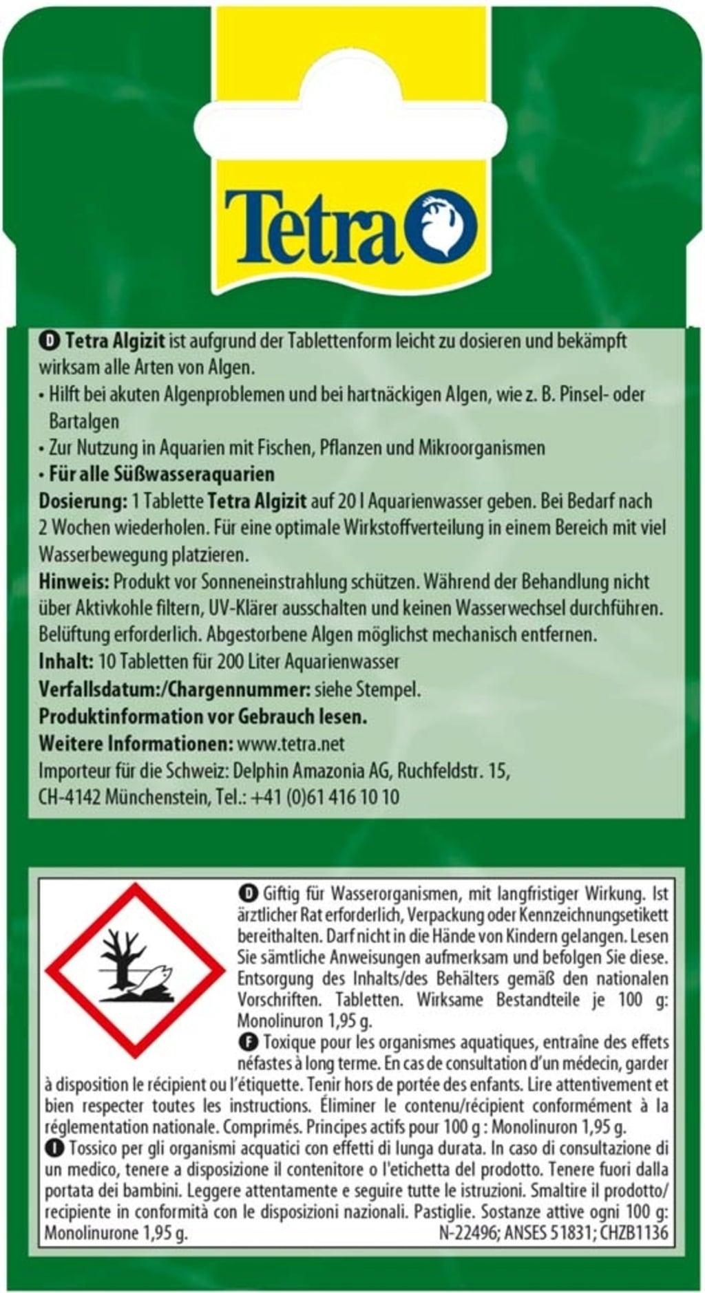 Tetra Algizit - 10 Stk