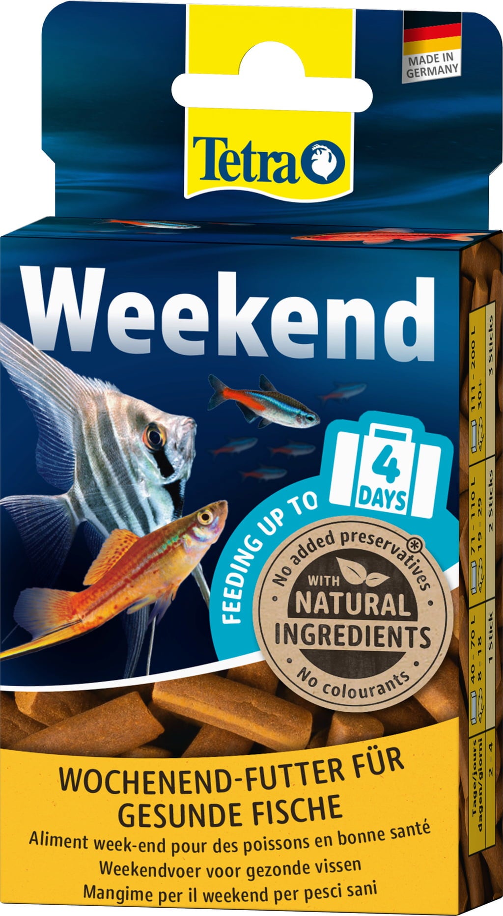 Tetra Nourriture pour le Week-End - 18 g