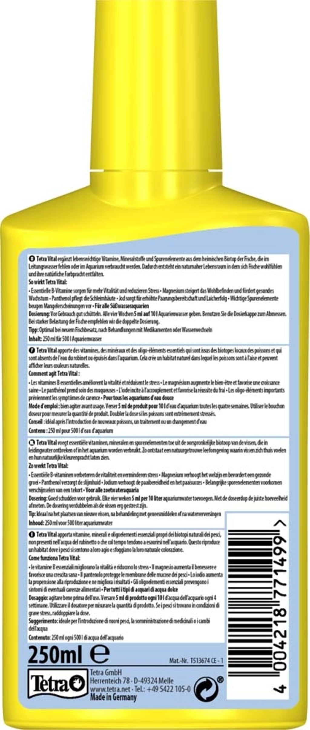 Tetra Vital - 250ml