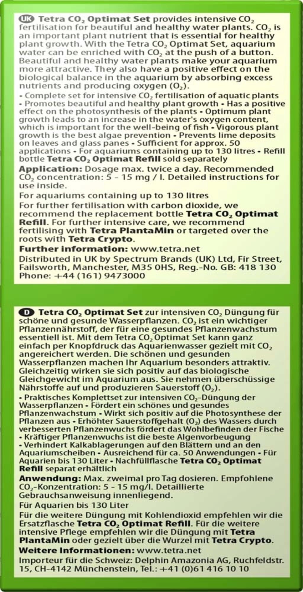 Tetra CO2 Optimat - 1 set