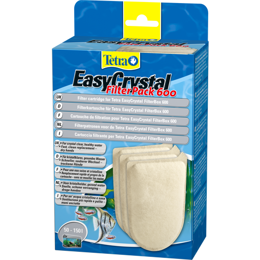 Tetra EasyCrystal Filter Pack 600 - 1 set