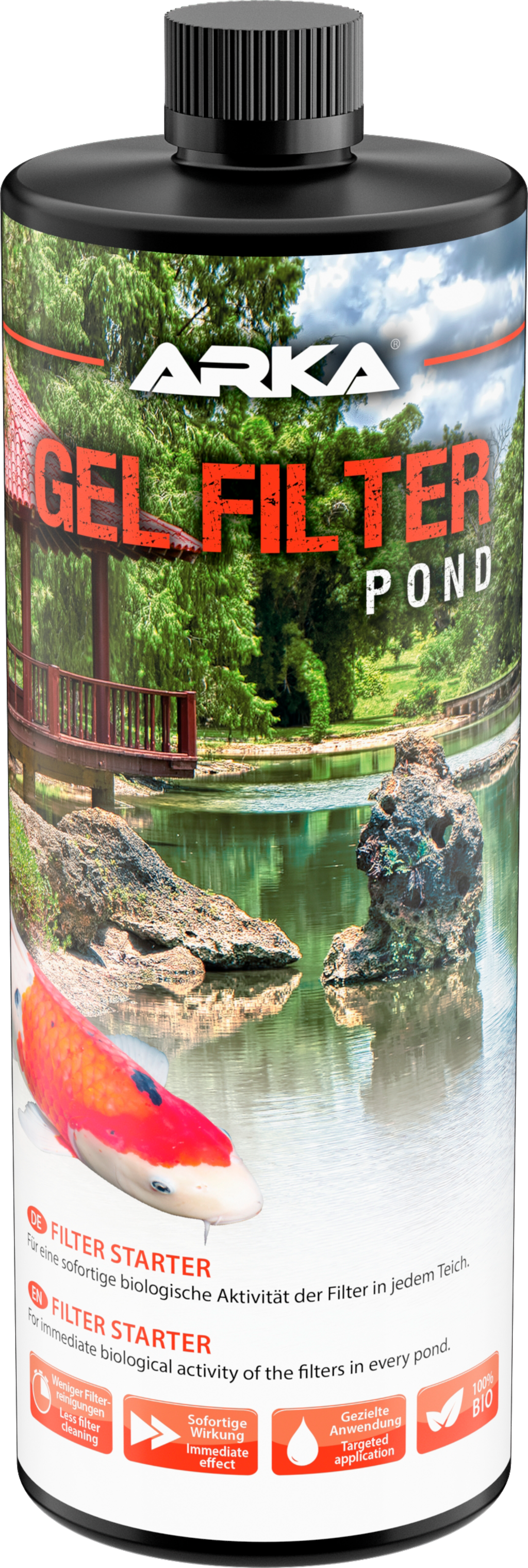 ARKA Pond Gel Filter - 946 ml