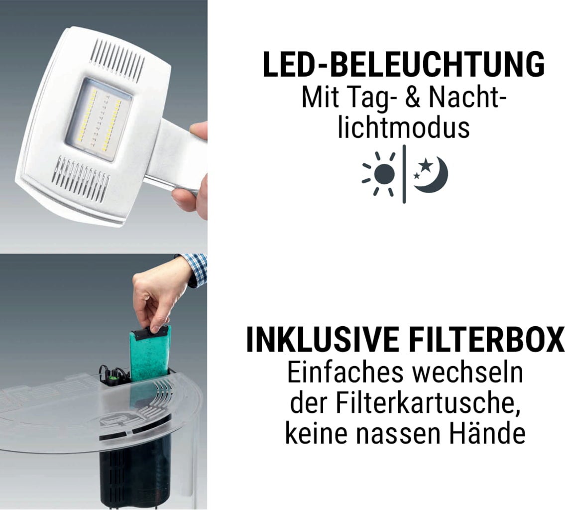 Tetra AquaArt Explorer LED 60L - Blanc