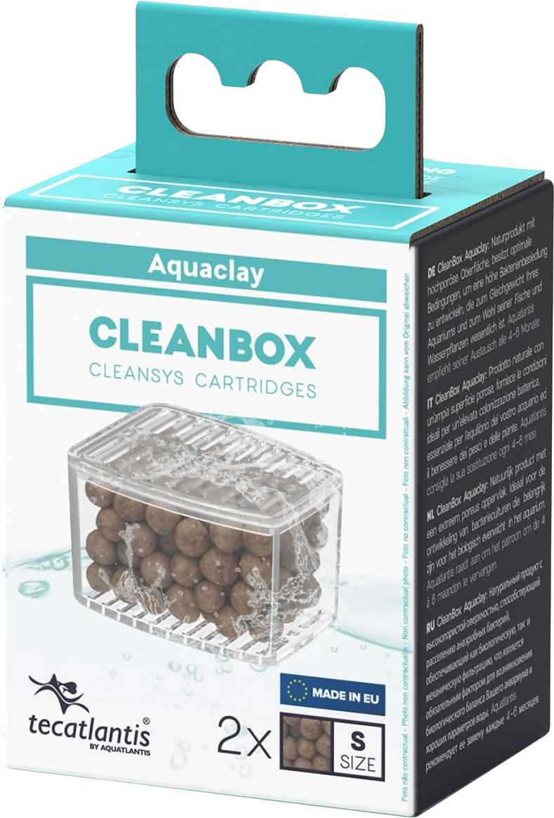 Aquatlantis Filtermedien Cleanbox Aquaclay S - 2 Stück
