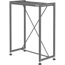 Chihiros Metallschrank 60x30 cm, Stahlgrau - 1 Stk
