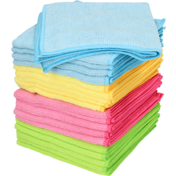 Set de Chiffons de Nettoyage en Microfibre 32 x 32 cm - 20 pièces