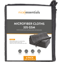 Set de Chiffons de Nettoyage en Microfibre 35 x 40 cm - 6 pièces