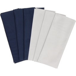 Set de Chiffons de Nettoyage en Microfibre Ultra-Fine 15 x 18 cm - 6 pièces