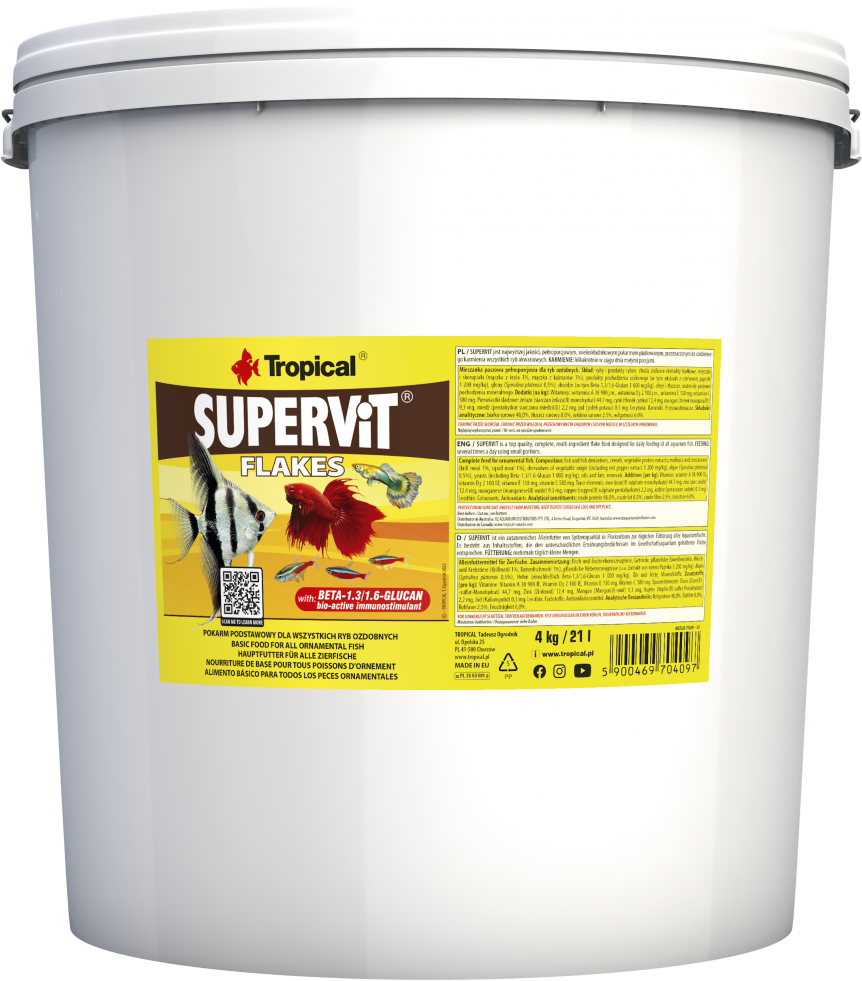 Tropical Supervit Flakes - 21.000 ml