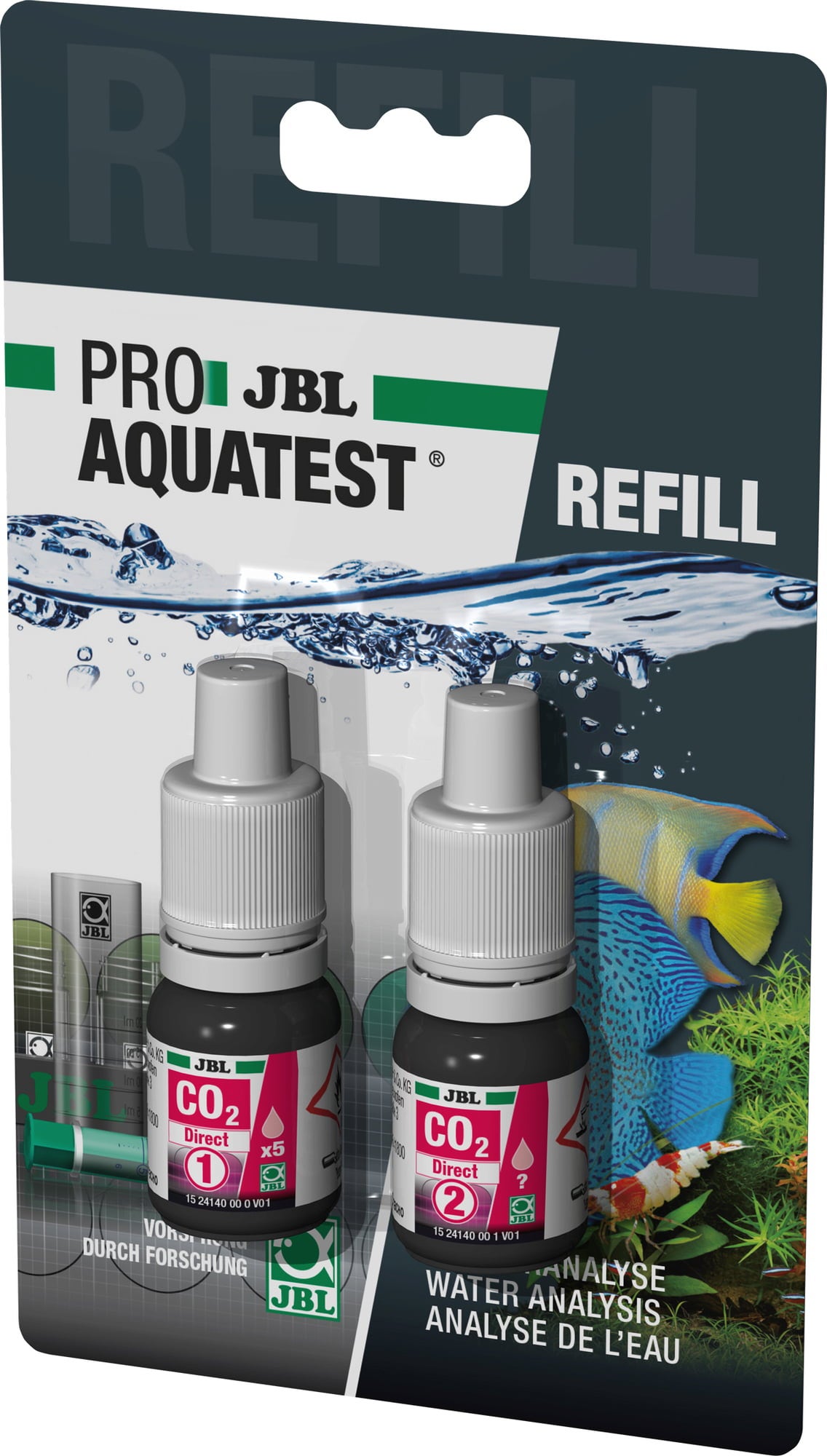 ProAquaTest CO2 Direct, Nachfüllung