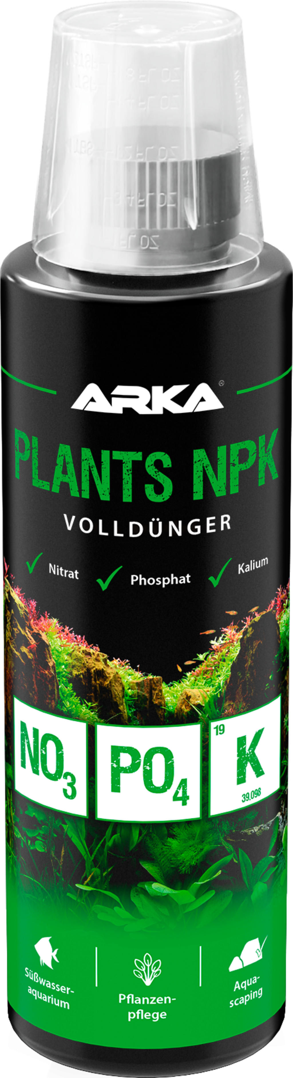 ARKA Plants NPK - flüssiger NPK-Dünger für Pflanzen - 236 ml