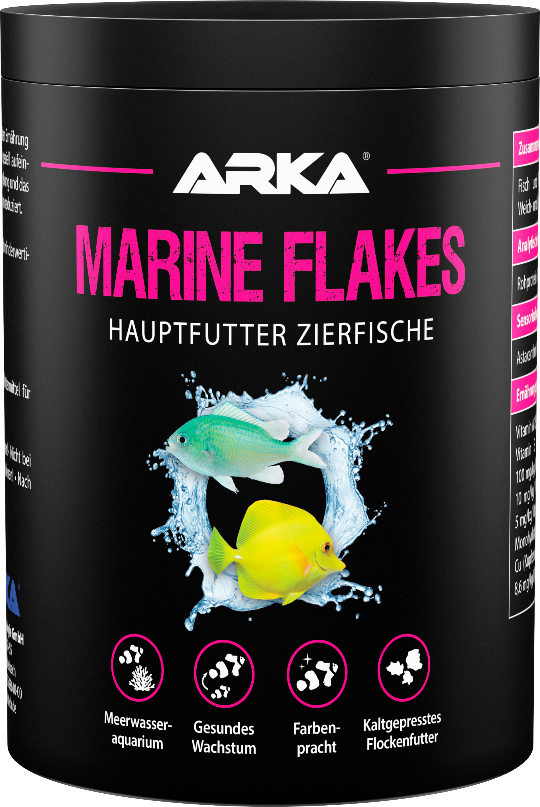 ARKA MarineFlakes Flockenfutter - 1.000 ml