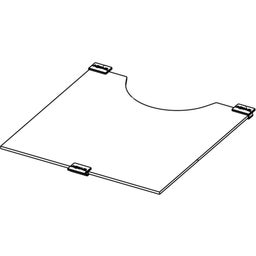 Aquael Abdeckscheibe OptiBent 20