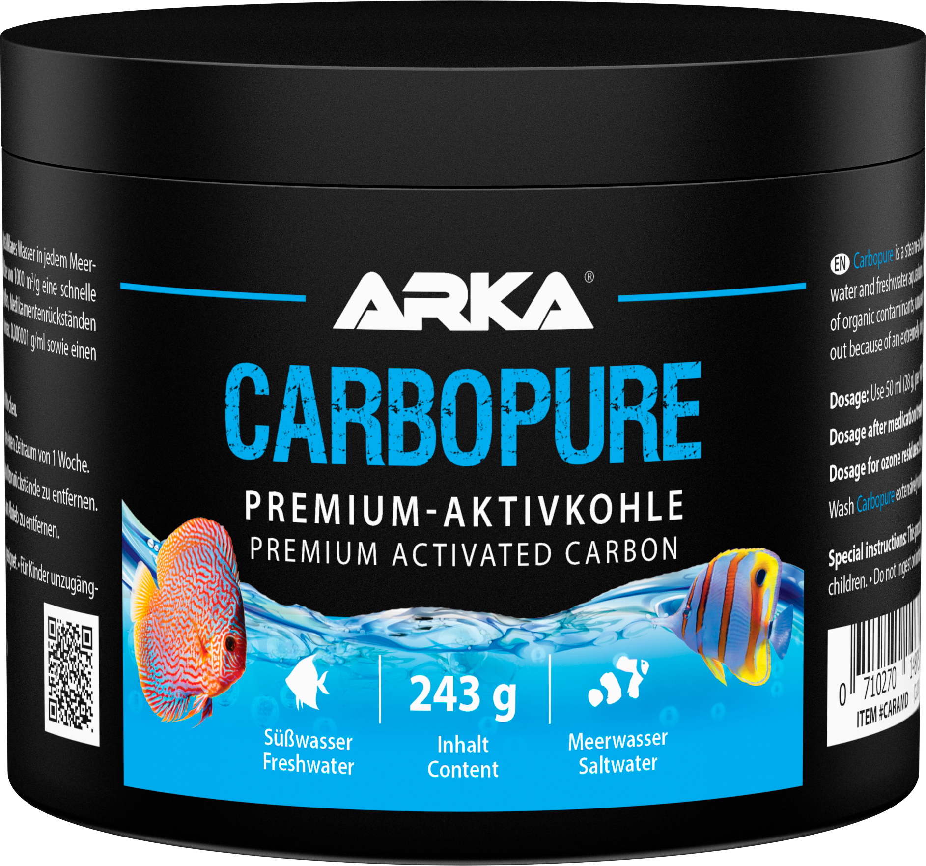 ARKA Carbopure Aktivkohle - 500 ml