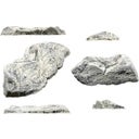 Back to Nature Aquariummodule - Witte Kalksteen 3D - N (53x40x9cm)