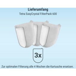 Tetra EasyCrystal Filter Pack 600 - 1 set