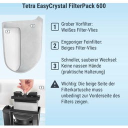 Tetra EasyCrystal Filter Pack 600 - 1 set