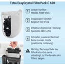 Tetra EasyCrystal Filter Pack 600C s ugljenom - 3 komada